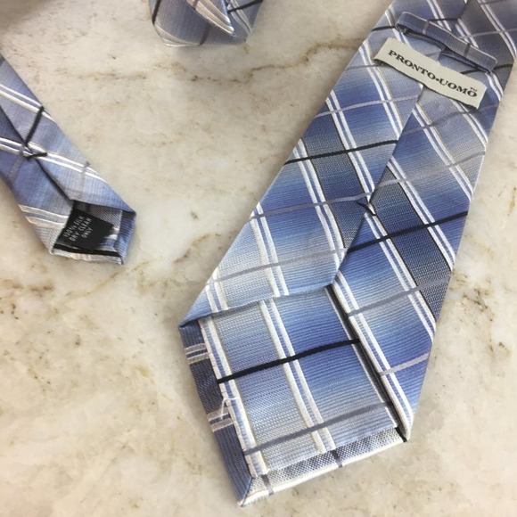 PRONTO UOMO SILK TIE - Picture 8 of 12